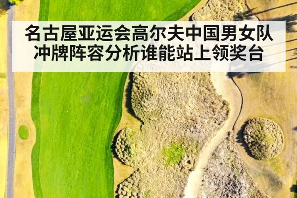 golf course fairway aerial